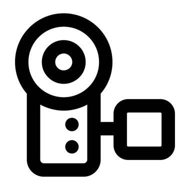 kamera web simgesi basit tasarım