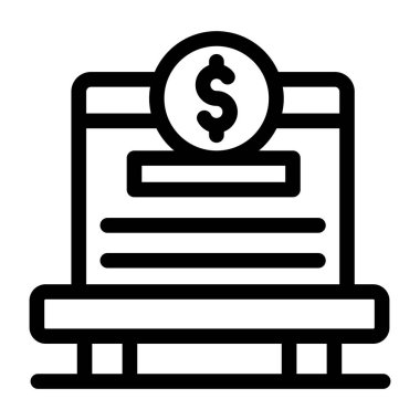 belge web simgesi basit tasarım