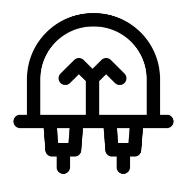 Teslimat. Web simgesi basit illüstrasyon