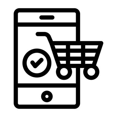 Cep telefonu. Basit resimleme