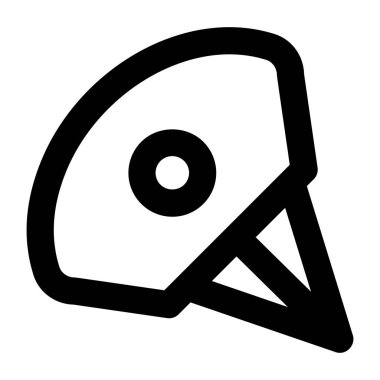 CD mi? Web simgesi basit tasarım