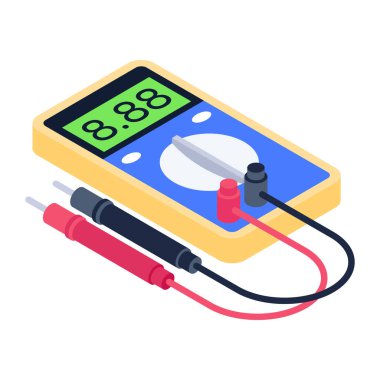 Modern b 'nin vektör illüstrasyonu elektrik enerjisinin ikonundan yoksun