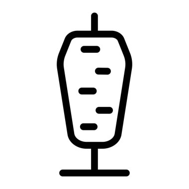 Kokteyl. Web simgesi basit illüstrasyon