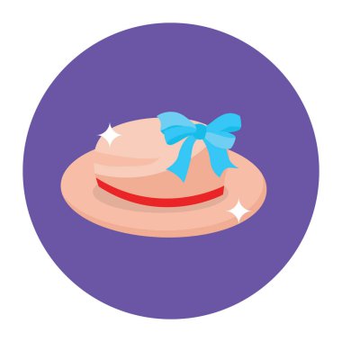 Kek ikonu. Web için çikolatalı kek vektör simgelerinin düz çizimi