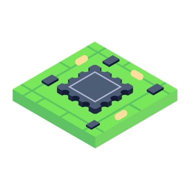cpu web simgesi basit tasarım  