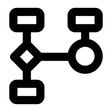 iş ve teknoloji kavramı, basit vektör illüstrasyonu