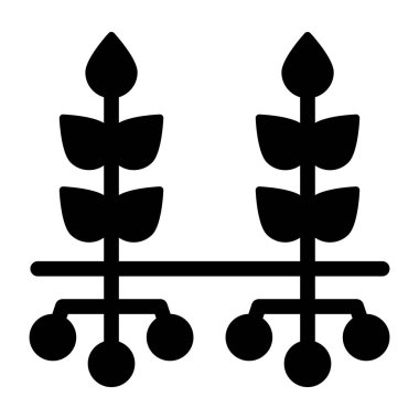 Modern tasarım ve çiçek ikonunun vektör çizimi. ağ için deniz ve doğa sembolü koleksiyonu.