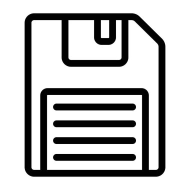 dosya biçimi simgesi, vektör illüstrasyonu