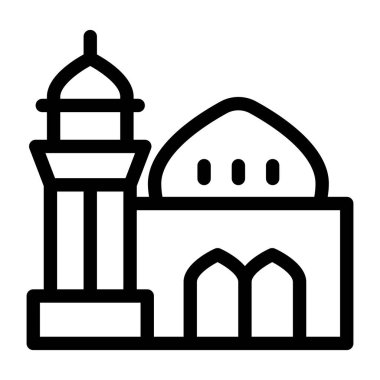 Bina. Web simgesi basit tasarım