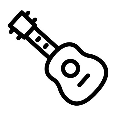 müzik aleti. Basit resimleme