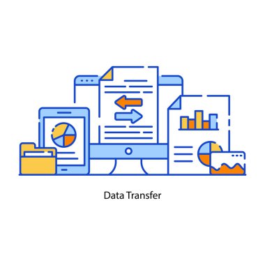 seo modern simgesinin vektör illüstrasyonu