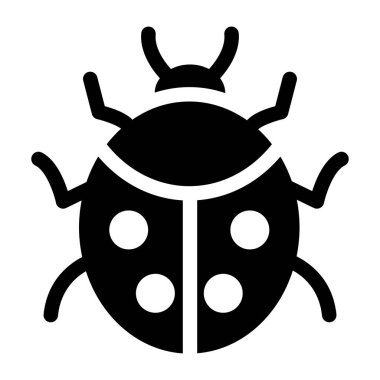 Böcek Simgesi, Vektör illüstrasyonu