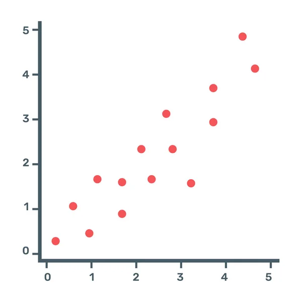 Üzleti Chart Web Ikon Vektor Illusztráció — Stock Vector