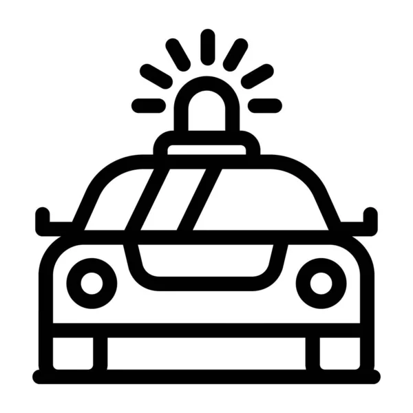 Icono Lavado Coches Esquema Ilustración Los Iconos Vectores Vehículos Taxi — Archivo Imágenes Vectoriales