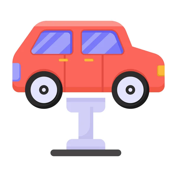 Auto Web Symbol Einfache Illustration — Stockvektor