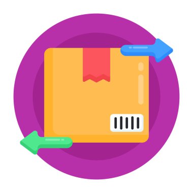 dağıtım web simgesi basit tasarım