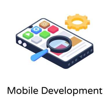 Arama motoru optimizasyonu düz simgesi