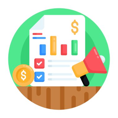 iş dünyasının düz tasarım vektörü çizimi