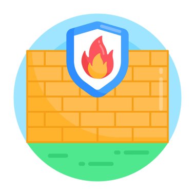 brick. Web simgesi basit illüstrasyon