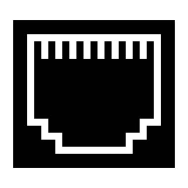 Bilgisayar. Web simgesi basit illüstrasyon