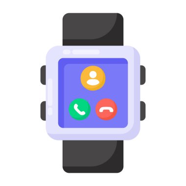 Akıllı çocuk. Web simgesi basit illüstrasyon