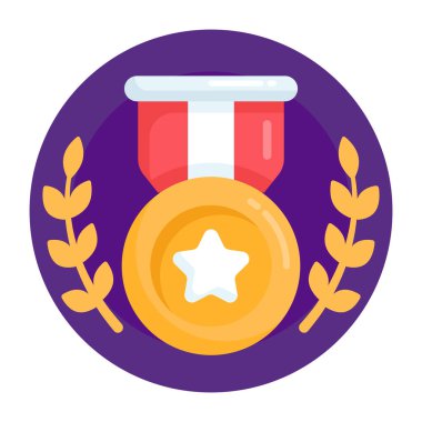 kupa yıldız ödül vektör illüstrasyonlu