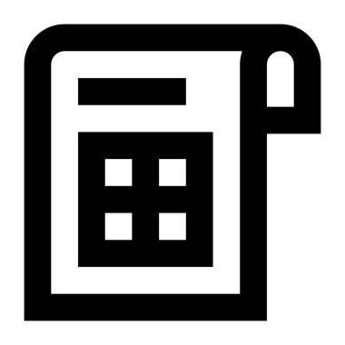 belge web simgesi basit tasarım