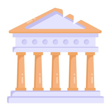 Banka binası. Basit tasarım