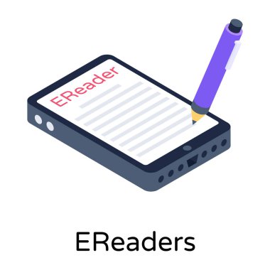 Mesajlı bir laptop. Basit tasarım