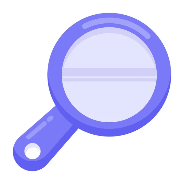 拡大鏡のアイコン ウェブ用の検索ベクトルアイコンの簡単なイラスト — ストックベクタ