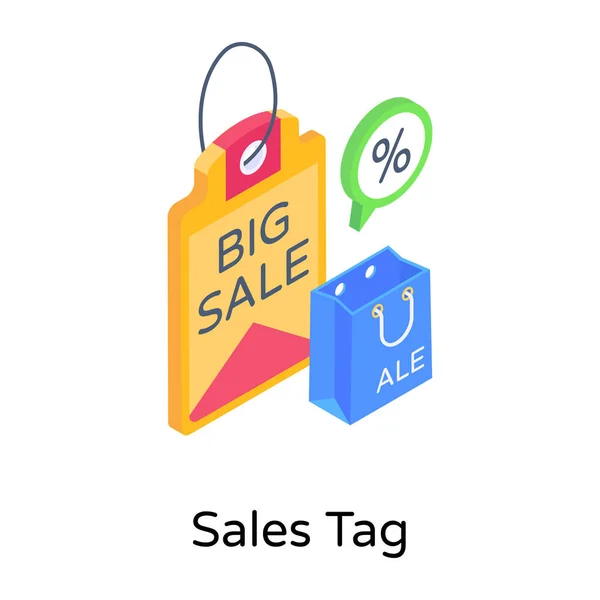 Sale Web Icon Simple Design — Stock Vector