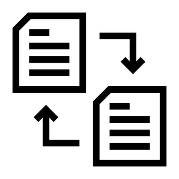 Fichiers Icône Web Conception Simple — Image vectorielle