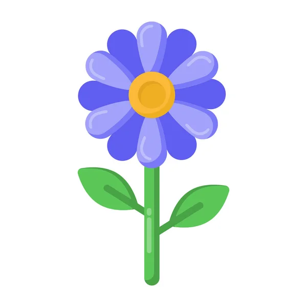 Ícone Flor Ilustração Simples Ícones Vetor Flores Para Web — Vetor de Stock