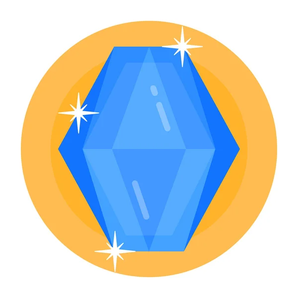 ダイヤモンドだ Webアイコンシンプルなイラスト — ストックベクタ