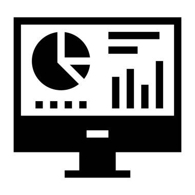 bilgisayar web simgesi basit tasarım