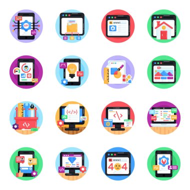 Modern eğitim ikonunun vektör illüstrasyonu