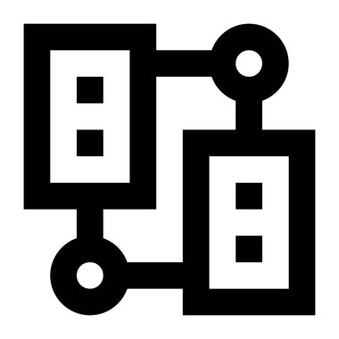 Teslimat. Web simgesi basit illüstrasyon