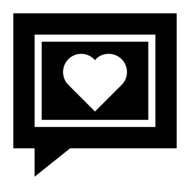 sohbet web simgesi basit tasarımı