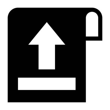 belge web simgesi. düz resimleme