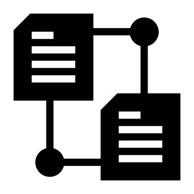 şebeke. Web simgesi basit illüstrasyon
