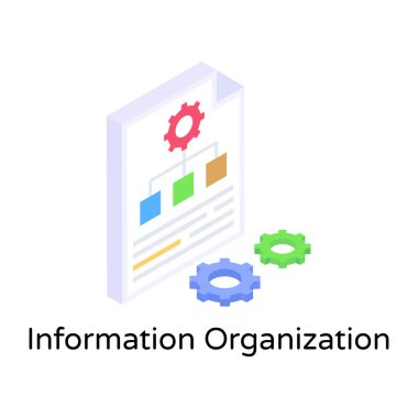 yönetim süreci düz simge tasarımı