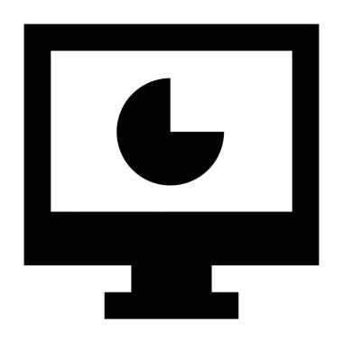 bilgisayar web simgesi basit tasarım