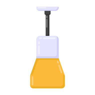 Mutfak gereçleri ikon vektörü. Düz çizim. 10 saniye.