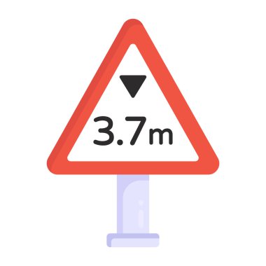 Yol tabelası. vektör illüstrasyonu