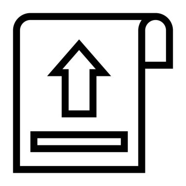 belge web simgesi. düz resimleme