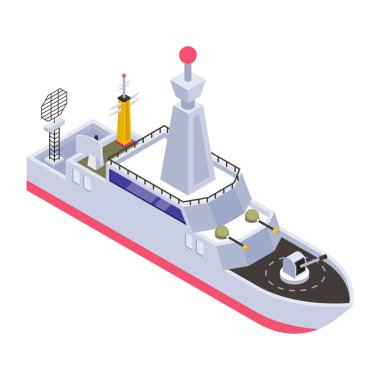 Dünya Savaşı 'nın izometrik şehri. vektör illüstrasyonu