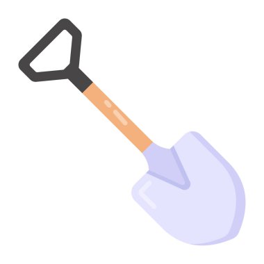 Kürek. Web simgesi basit tasarım