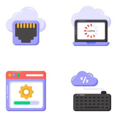 Web simgesi basit tasarım