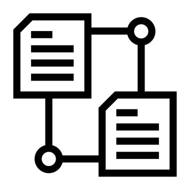dosya paylaşımı. vektör illüstrasyonu