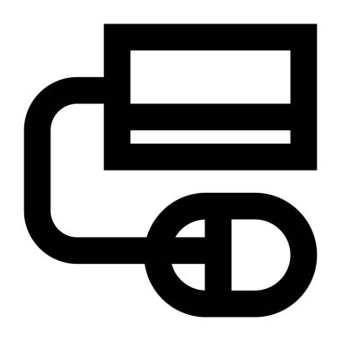 e- posta web simgesi. düz resimleme